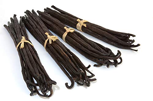 Vanilla Beans 10 Grade B Prime Extract Tahitian Non-GMO Pods Organic Vanilla Beans 6~8 (10 each Native Vanilla beans) - Thumbnail 3
