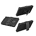 Note Edge Case, Elegant Choise Hybrid Shockproof Kickstand Holster Case Cover with Belt Clip for Samsung Galaxy Note Edge £¨Black£
