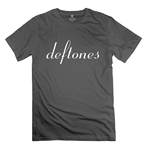Men's Deftones Chino Moreno Band Logo Tee Size M DeepHeather