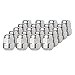 DPAccessories Chrome Lug Nuts - Compatible Replacement for Honda-Acura - 90304-SA5-013, 90381-S87-A01 - for Factory/OEM Aluminum Wheels - Set of 20 - LCR2B6HCOCH04020