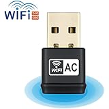USB Wifi Adapter, Autley AC600Mbps Dual Band 2.4G / 5G 802.11ac USB Wireless Adapter for Windows 10/8.1/7/XP/Vista Mac OS X 10.4-10.12