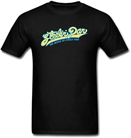 YLINTS Men's Steely Dan Logo T-shirt Size M Black