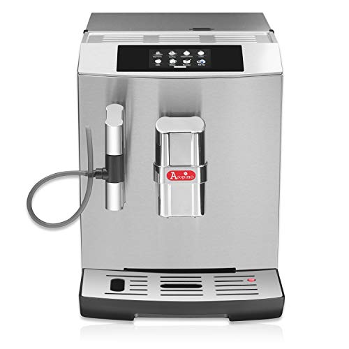 Acopino Modena ONE Touch Display Kaffeevollautomat mit Milchsystem, Cappuccino und Espresso auf Knopfdruck… – Bild 3
