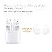 Hukado 4 Pairs Ear Hooks Covers Accessories Compatible with Apple AirPods, Apple EarPods Headphones, Silicone Anti-Slip Eartips Fit AirPods Earphones/Earbuds – Whitethumb 4