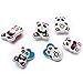 Kudo Banz Panda Kudo Collection - 6 Kudo Charms. For Use with Kudo Banz Starter Kit. Wristbands Not Included