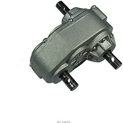 73mm Transfer Case For SCX10 D90 RC4WD 1:10 RC Crawler CNC Metal Made 1:14 Tamiya Truck