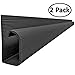 J Channel Cable Raceway - Black - 48" Length - 2 Pack primary