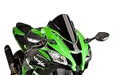16-18 KAWASAKI ZX10R: Puig Racing Windscreen (3mm) (Black)