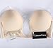 LamourLove Strapless Bra Push Up Bras for Women Deep U-Shaped Backless Adhesive Bra (A, Nude)