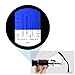Clinical Refractometer ATC Tri-Scale Serum Protein 0-12 g/100ml Urine Specific Gravity SG 1.000-1.050 Refractive Index 1.333-1.360RI for Veterinary, Dog, Cat & Human w/Extra LED Light & Pipette