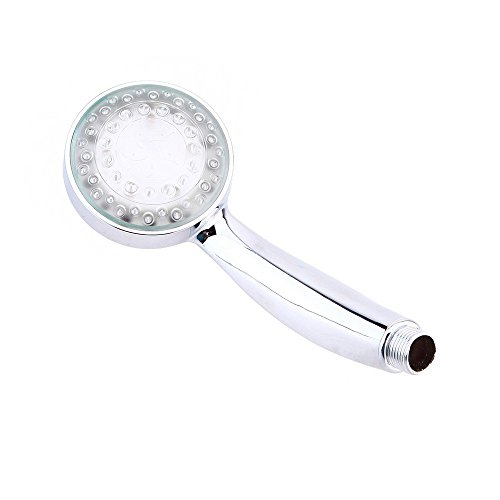 Blue Stones Color Changing LED Shower Head Sprinkler Automatic Control Handheld