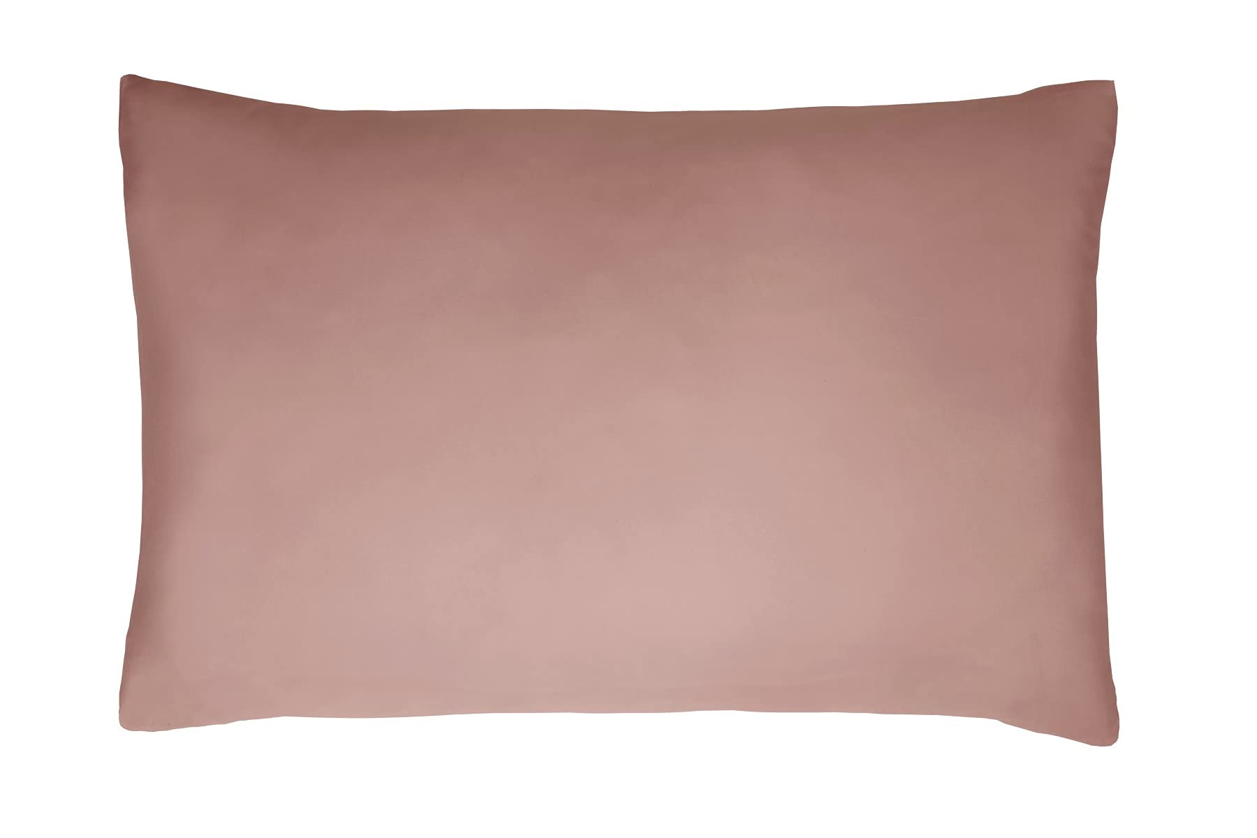 Sleepdown Pillowcase 100% Cotton Sateen Pack of Two Housewife Pillow Cover Set Anti-Allergy 300 Thread Count Luxury Bed Linen - Blush Pink - 50 x 75cm, 5056242826026