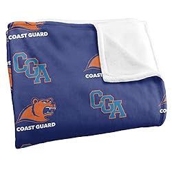Coast Guard Academy Bears Blanket, 36" x 58", Logo