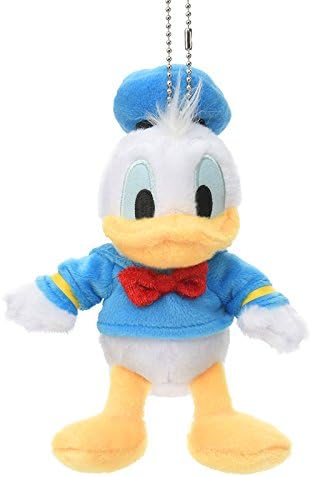 Amazon Co Jp ディズニーストア 公式 キーホルダー キーチェーン ぬいぐるみ付き ドナルド 服 ファッション小物