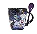 Disney Classic Villains Ceramic Coffee Beverage Mug and Spoon Set