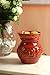 Hosley 6 Inch High Red Ceramic Electric Warmer Ideal Gift for Weddings Spa and Aromatherapy Use with HOSLEY Brand Wax Melts Cubes Essential Oils and Fragrance Oils O4