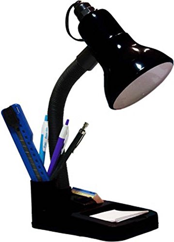 ESN 999 Stylish Black Table Lamp With 5 Watt LED Bulb For Home/Office/Study