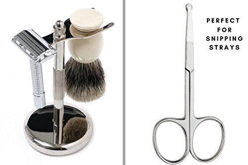 image for Precision Personal Care Rounded Nose Hair Scissors - Round Tip Scissor
