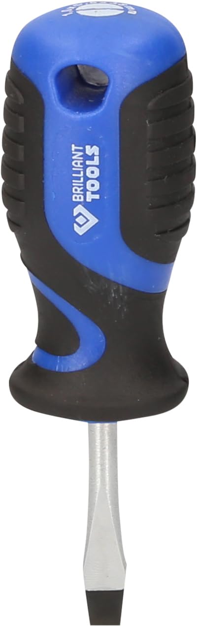 BRILLIANT TOOLS BT030901 Slotted Screwdriver 1.0 x 5.5 mm [Powered by KS Tools]