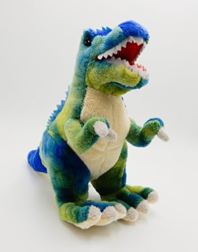 Westwood Productions Unipak 9" Tyrannosaurus Rex Dinosaur Blue Plush Stuffed Animal