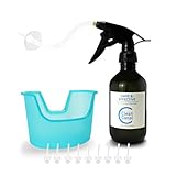 Clean Canal ear wax removal tool, safely and gently cleaning ear canal, effectively remove earwax buildup. Cleaner kit Including catch basin, washer bottle and 10 disposable tips.