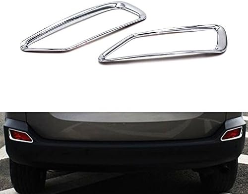 Duspper - Fog Light Frame Covers Trim 2Pcs Chrome ABS Car Rear Tail Light Styling Fit For Toyota RAV4 2013 2014 2015