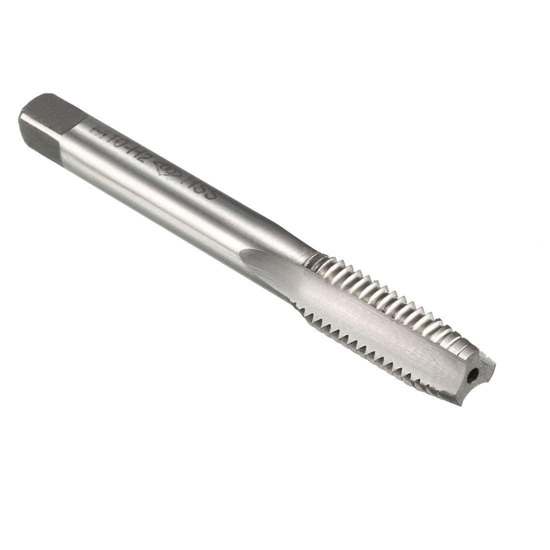 TA-VIGOR M10 x 1.5mm Metric Machine Tap, H2 High Speed Steel 3 Straight Flutes Screw Tapping Thread Tap, Threading Tapping Repair Tool