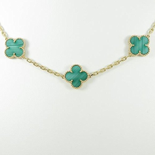 激安の ヴァンクリーフ アーペル Van Cleef Arpels ヴィンテージアルハンブラ １０モチーフ ネックレス 中古 B078j4c5xc Agighana Org