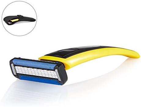 Razors for Men, WILLIKE Phoebus Men’s Razor with Razor Handle and Razor Blade Refill 5-layer Laser Spot Welding Blade for Shaving and Styling Facial Hair with Portable Travel Razor Protector for Free