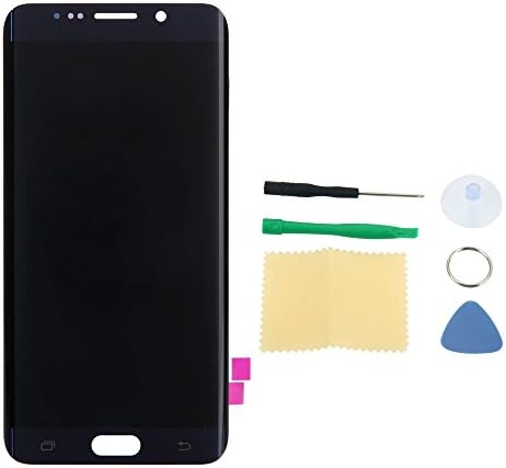 Vamery Replacement Display LCD &amp; Touch Screen Digitizer Assembly for Samsung Galaxy S6 Edge+ Plus G928 G928T G928A G928V (Frame Not Included) Blue + Repair Tools
