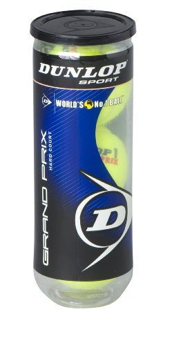Dunlop Sports Grand Prix Hard Court 3 Ball Can