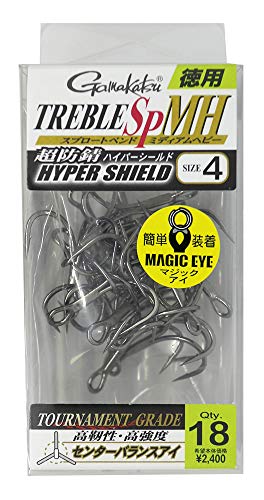 がまかつ トレブルフック バラ 徳用 トレブルSP-MH #4の商品画像