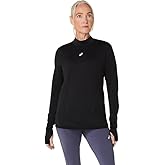 ASICS Women's Road Winter Seamless Long Sleeve TOP Running Apparel, L, Performance Black