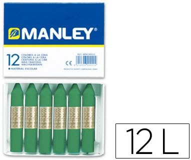 Manley 56 - Ceras, 12 unidades: Amazon.es: Oficina y papelería