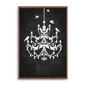 Framed Canvas Wall Art for Living Room, Bedroom Droplight Theme Canvas Prints for Home Decoration Ready to Hang - 16x24 inches