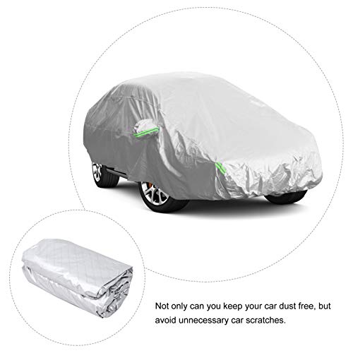 GARNECK Volledige Autobeschermingshoes Krasbestendige Autohoezen Autohoezen Voor Alle Weersomstandigheden Aluminiumfolie… - Afbeelding 4