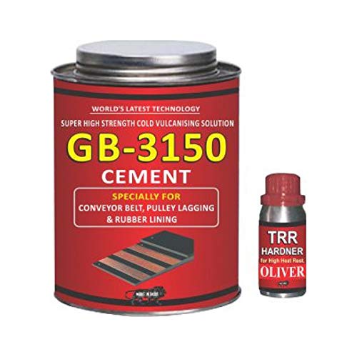 Buy Oliver Rubber Cold Vulcanizing GB3150 Cement Adhesive with Hardener for Heat Resistive