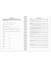 Diario de fitness con planificador integrado y libro de registro   Realiza un seguimiento fácil de todo tu entrenamiento   Papel premium con páginas de escritura fáciles