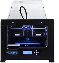 FlashForge 3d Printer Creator Pro, Metal Frame Structure, Acrylic Covers, Optimized Build Platform, Dual Extruder W/2 Spools, Works with ABS and PLA