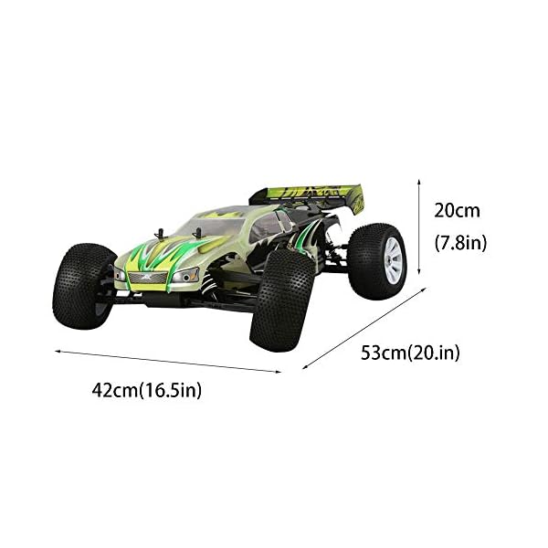 SSBH 1/8 Ölbetriebenes Fahrzeug 4WD Kraftstoff Fernbedienung Auto Methanol Tanken Modell Auto RC Nitro Benzin Auto… – Bild 6