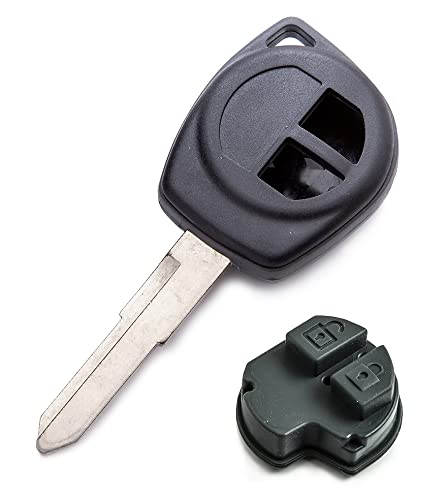 Automobile Locksmith 2 Button Remote Key Shell Case Blank Key Blade for Suzuki Vitara Swift Splash Ignis SX4 Alto remote key fob