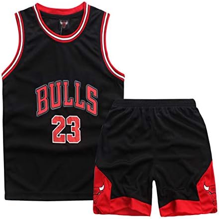 Onlyso Little Boys 2-Piece Basketball Performance Tank Top and Shorts Set