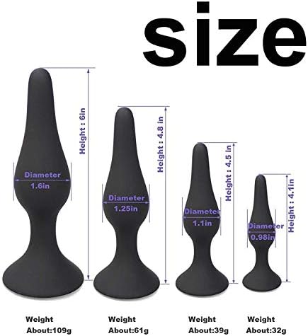 Hands Free Play Nice Training Kit for Beginners Experienced Users, Anal?Starter Set with Suction Cup Safe