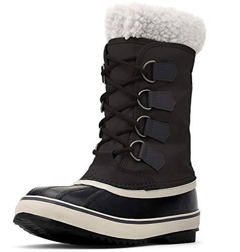 Sorel Women's Winter Carnival Boot,Black/Stone,8 M US