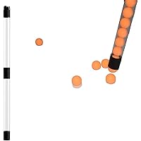 TGA Sports Ping Pong Ball Catcher Table Tennis Ball Picker Upper Tube, 31.5 Inch/80CM