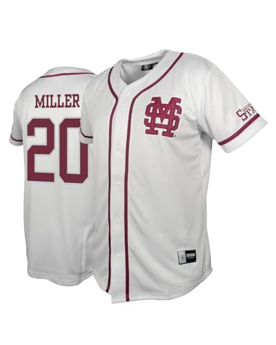 Genuine Collective Maddox Miller - 20 Mississippi State Bulldogs Nil Baseball J…