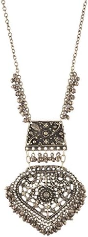 Boho Turkish Beaded Long Pendant Necklace For Women
