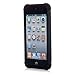 iPod Touch, Dual-layer Heavy Duty Matte Rugged Protective Cover Case for Appple iPod Touch 6th Gen 5th Gen by Cazle (Black)