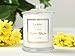 LA JOLIE MUSE Candle Gift Set, 2 Pack Plumeria & Jasmine Candle, Holiday Candles Gifts for Women, Natural Soy Wax Candles, Long Burning, 20 Ounce