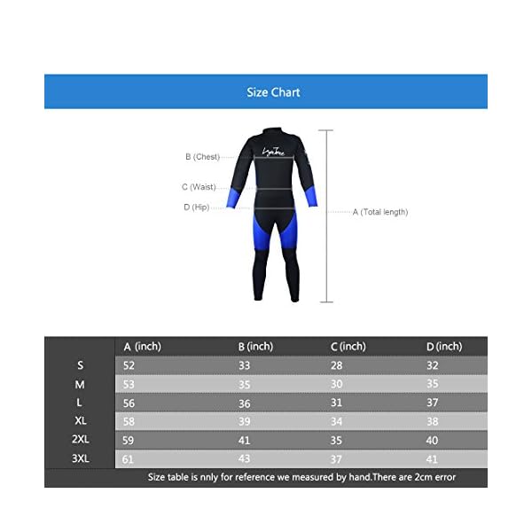 Layatone-Wetsuits-Mens-Neoprene-3mm-Back-Zip-Full-Wetsuit